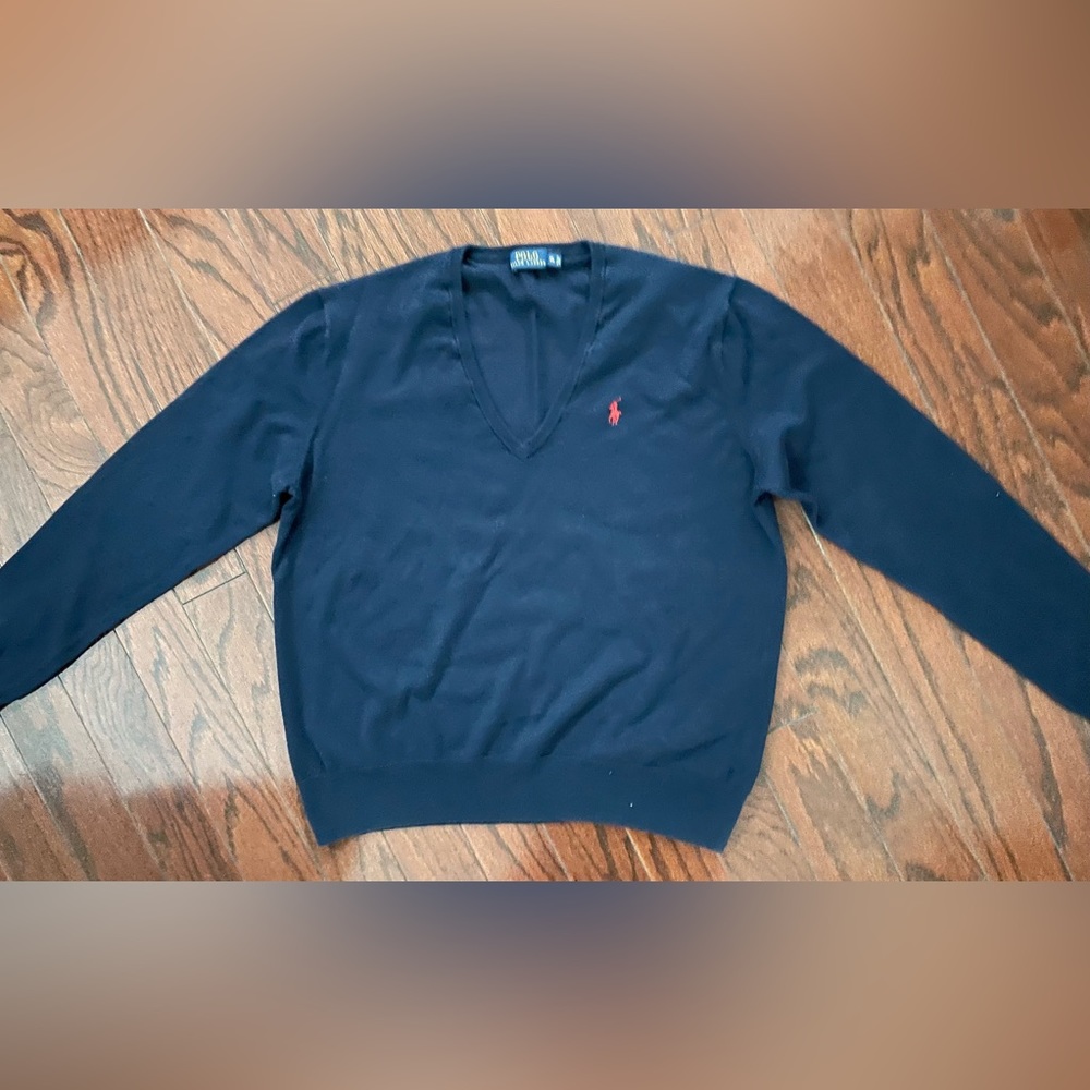 Polo Ralph Lauren ladies Navy blue sweater
